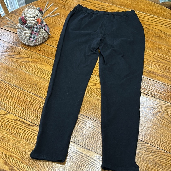 DreameJeanes by Quacker Factory (QVC Release) black pull on pants. Size Medium. - Picture 6 of 12